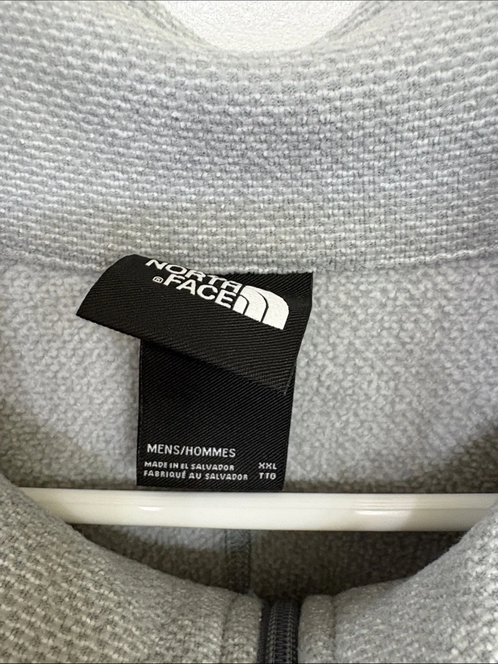The North Face Mens Waffle Knit Half‎ Zip pullover sweater, XXL